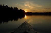 Solnedg�ng vid Axen